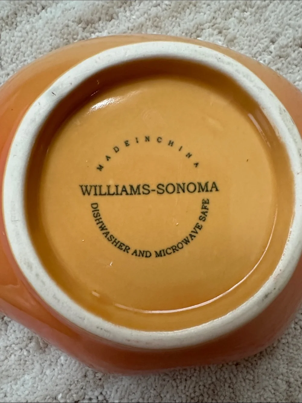 Set of 4 Williams-Sonoma Vintage Heirloom Tomato Appetizer/Dipping Bowls